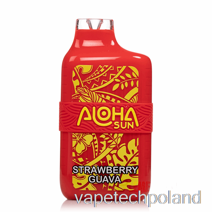 Vape Pen Aloha Sun 7000 Jednorazowego Użytku Z Gujawą Truskawkową